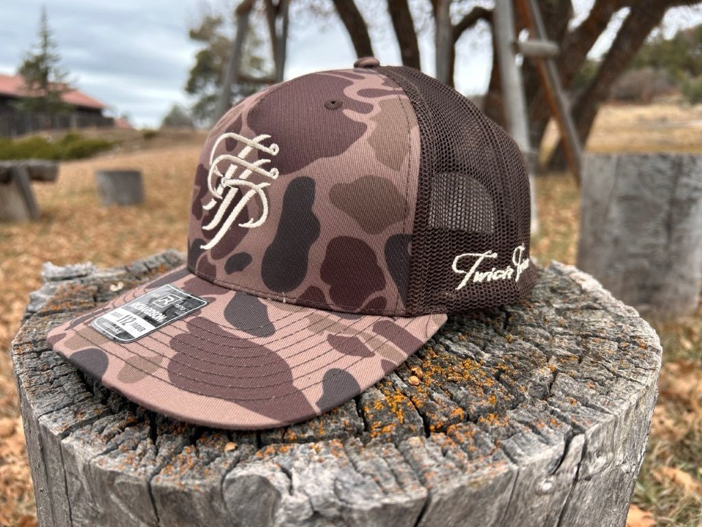 BARK DUCK CAMO - EMBROIDERED