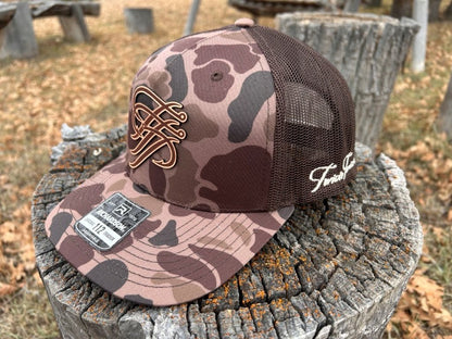 BARK DUCK CAMO - LEATHER
