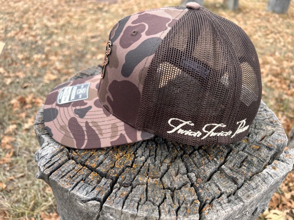 BARK DUCK CAMO - LEATHER