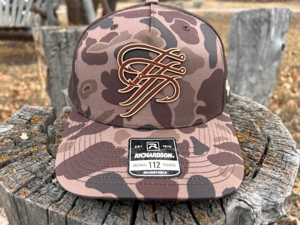 BARK DUCK CAMO - LEATHER