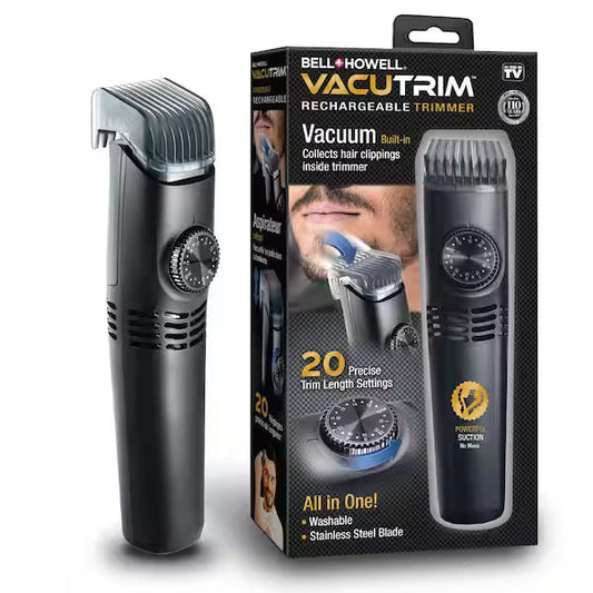 VACUTRIM Powerful Vacuum Hair Suction Electric Trimmer