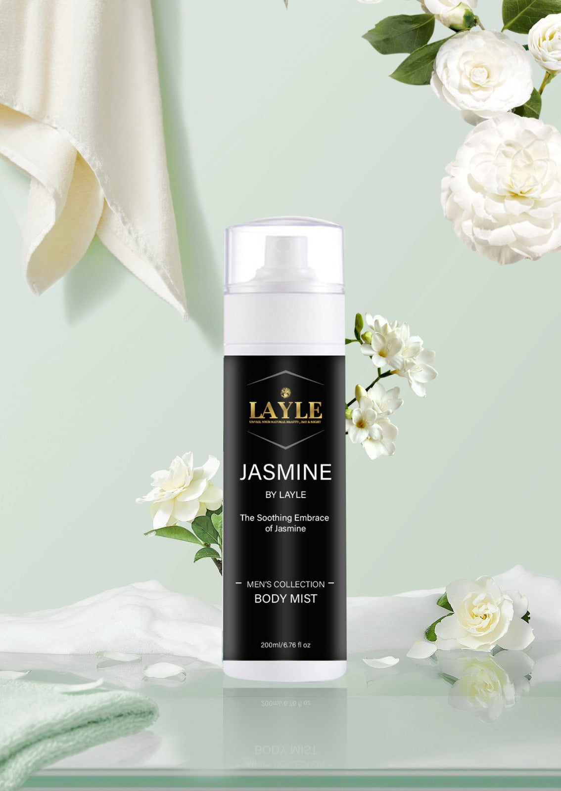 Refreshing Men’s Body Mist – A Touch of Jasmine Freshness 🌿✨