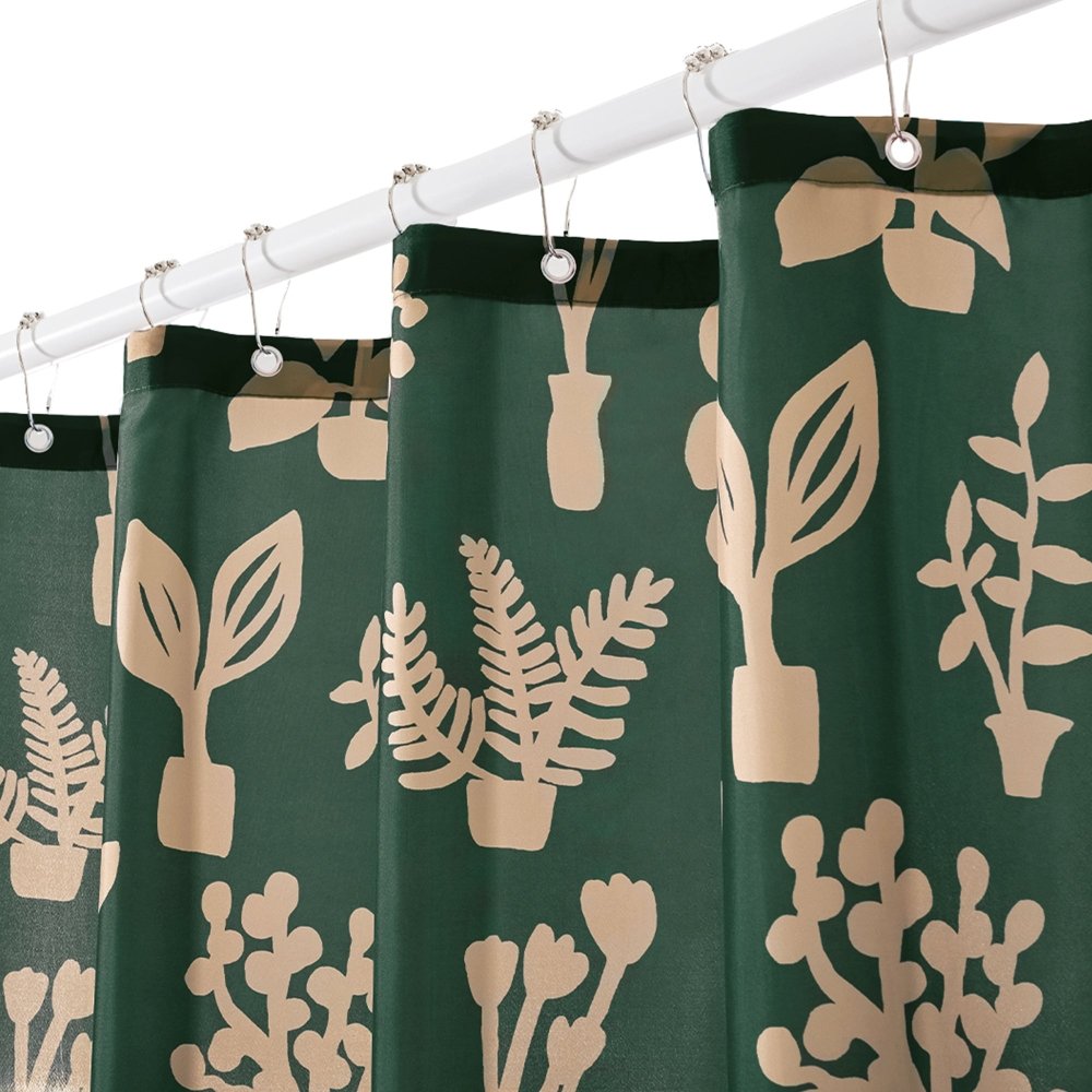 Bohome Foliage Shower Curtains