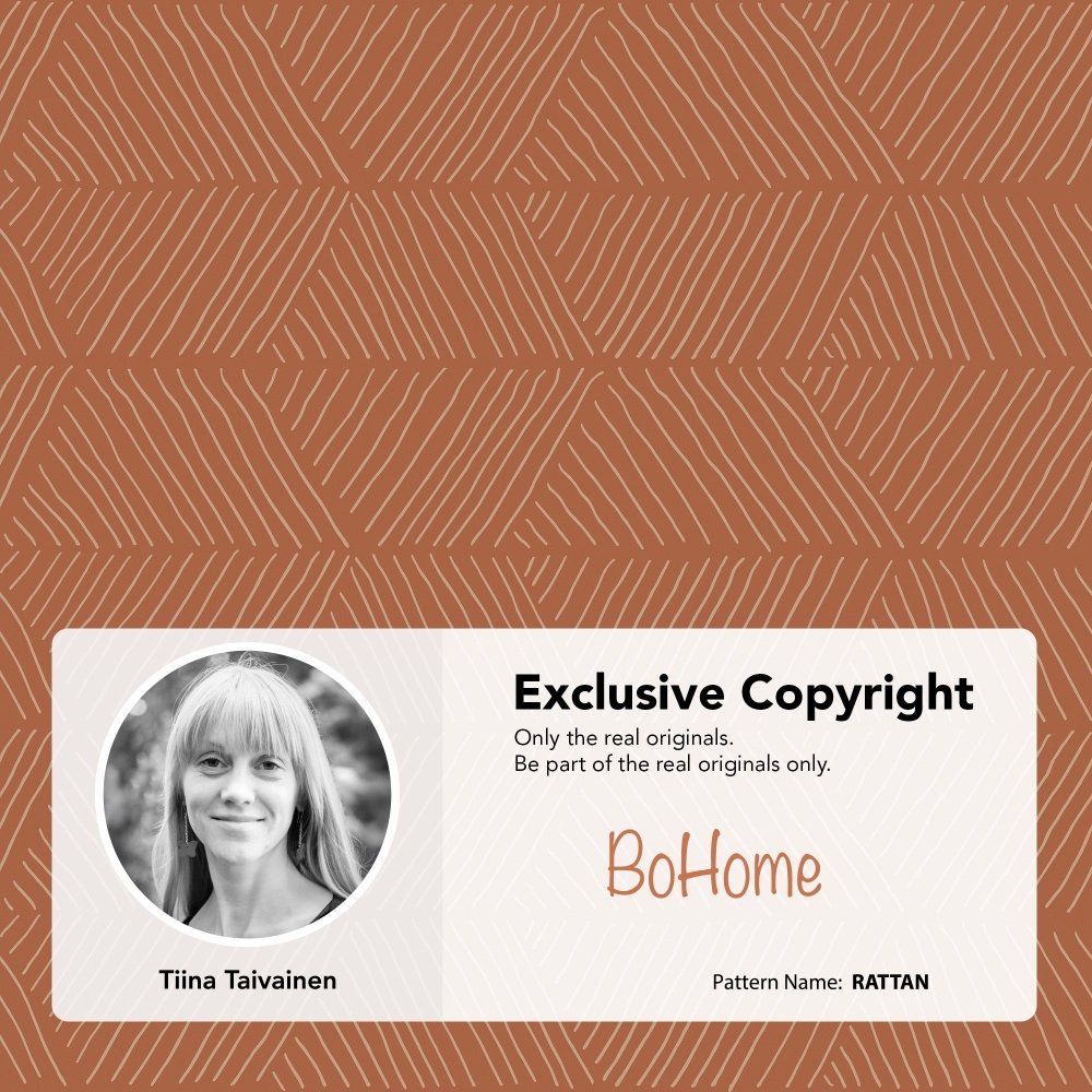 Bohome Rattan Blackout Curtains