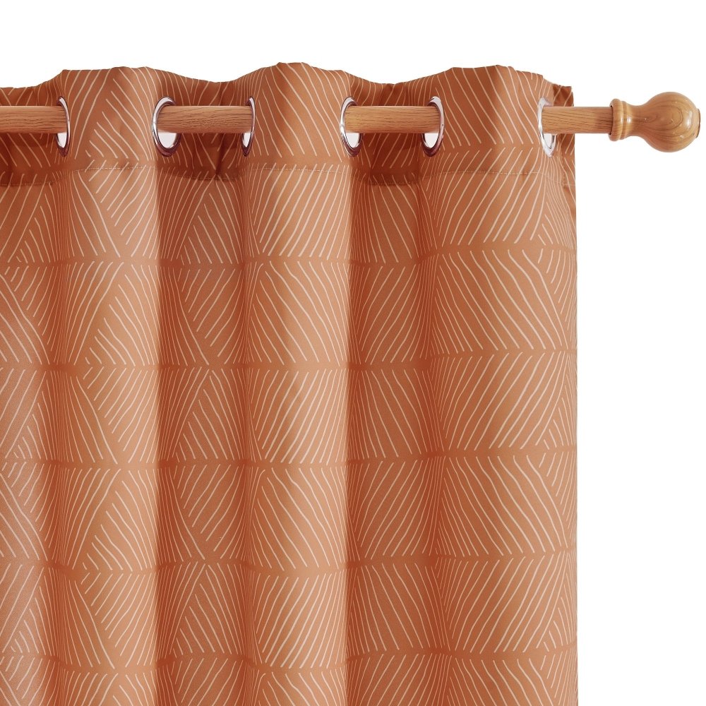 Bohome Rattan Blackout Curtains