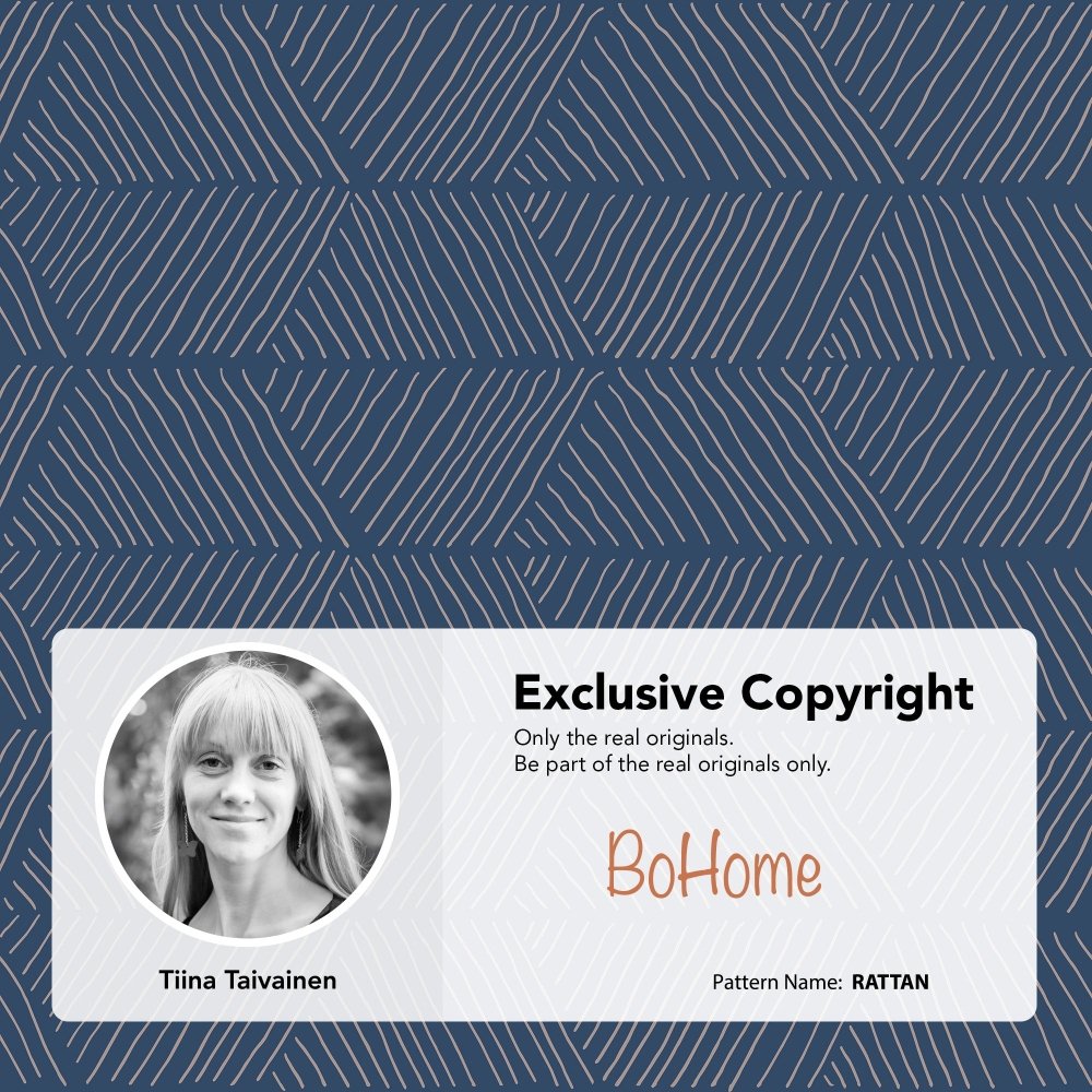 Bohome Rattan Blackout Curtains