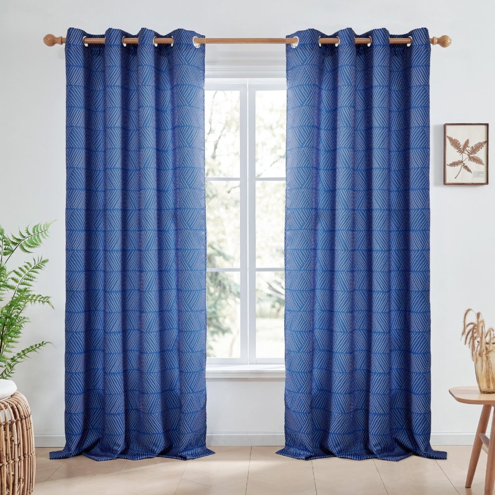 Bohome Rattan Blackout Curtains