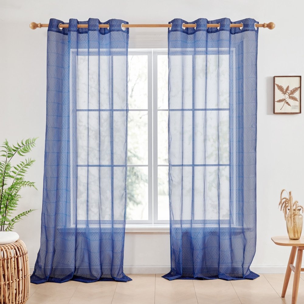 Bohome Rattan Sheer Curtains