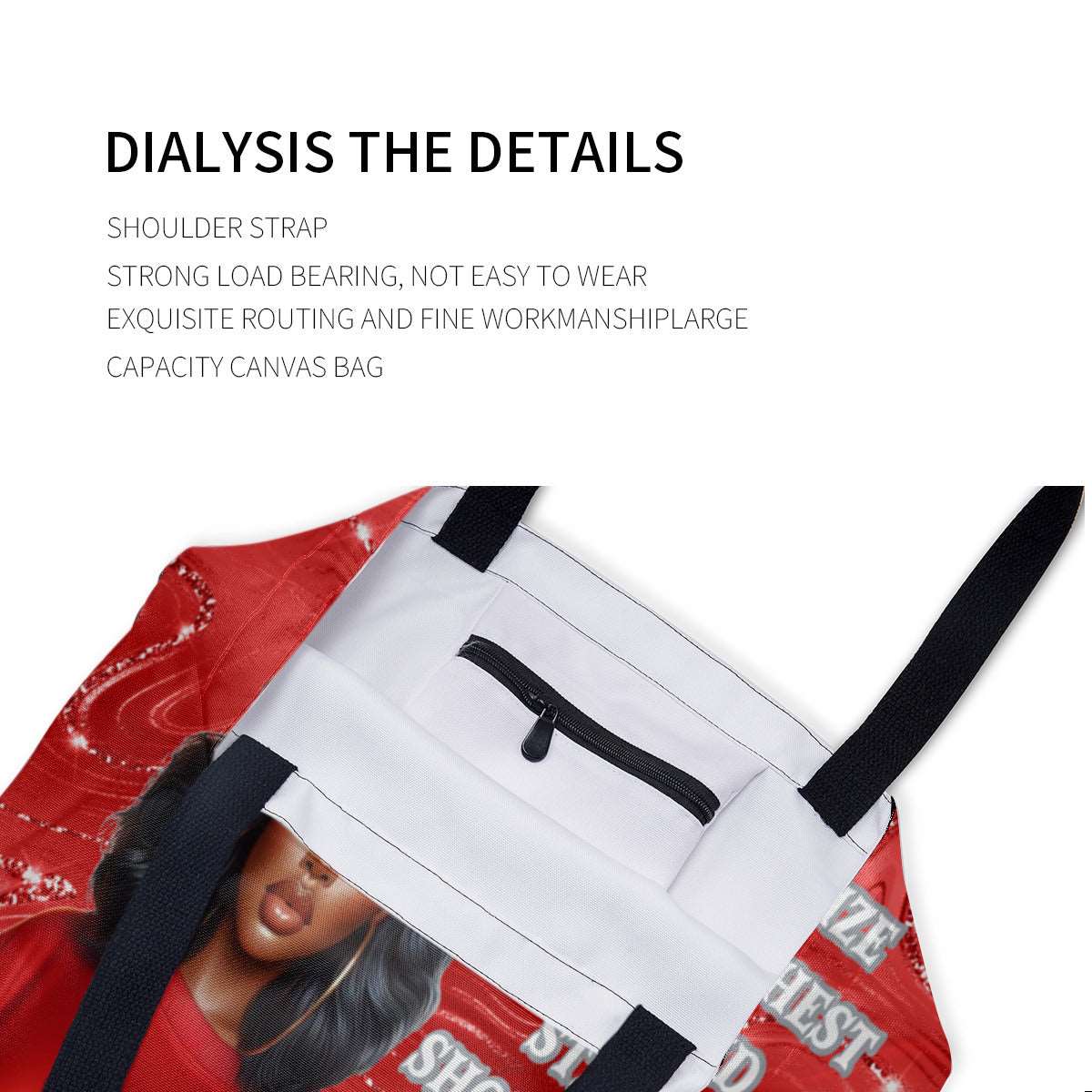 "Visualize Your Highest Self Tote Bag: Inspire and Empower on the Go!", Empowerment Tote Bag, Girl Boss,