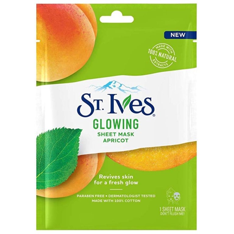 ST. IVES Glowing Apricot Sheet Mask
