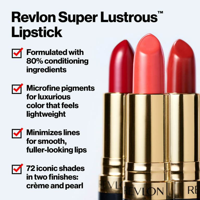 REVLON Super Lustrous Moisture Rich Lipstick