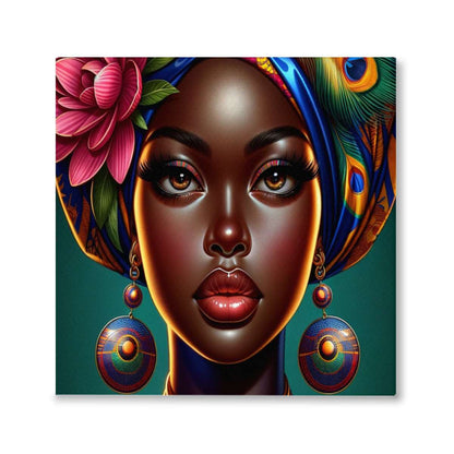 African Queen Series #10, African American Art Work, Africa, Wall Art, Home Decor