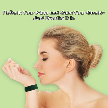 Stress Relief Bracelet – Mood & Balance Support, Rose Aromatherapy