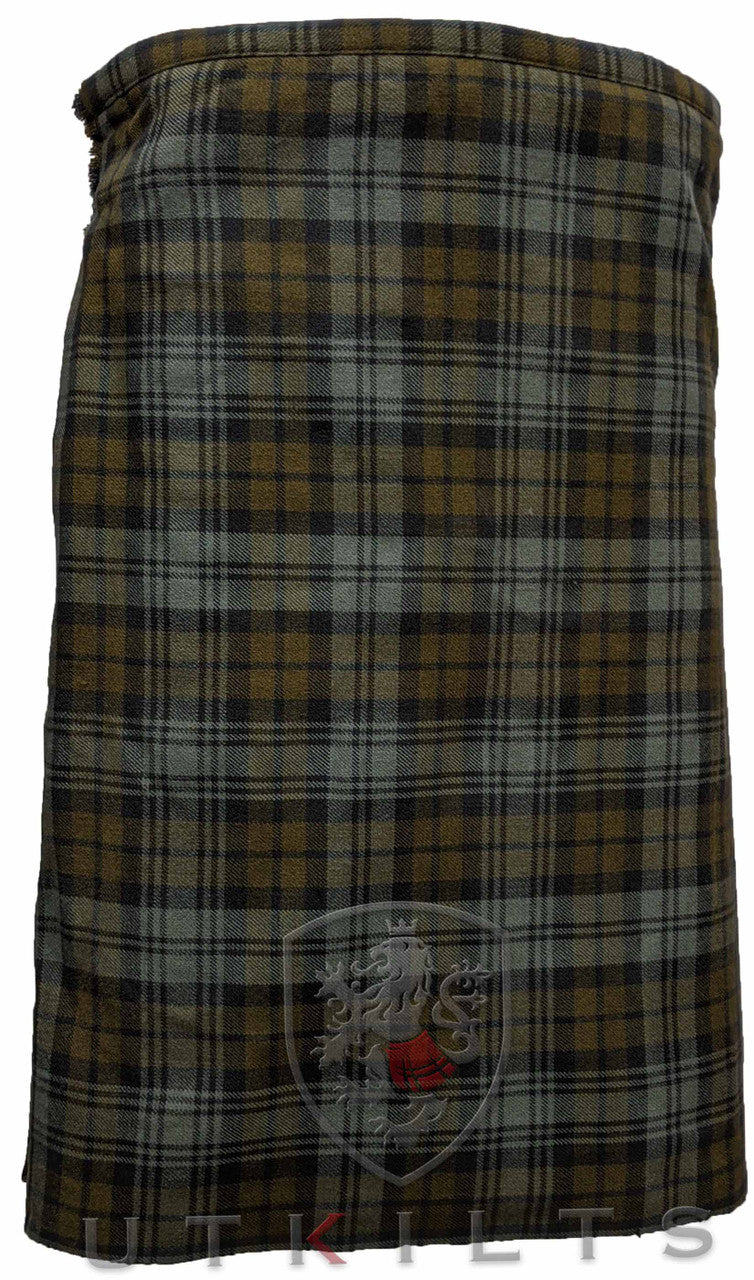 Traditional Kilt – Standard Wool, Black Watch Weathered