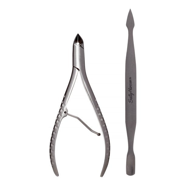 SALLY HANSEN Nip'em Neat-Cuticle Nipper + Pusher