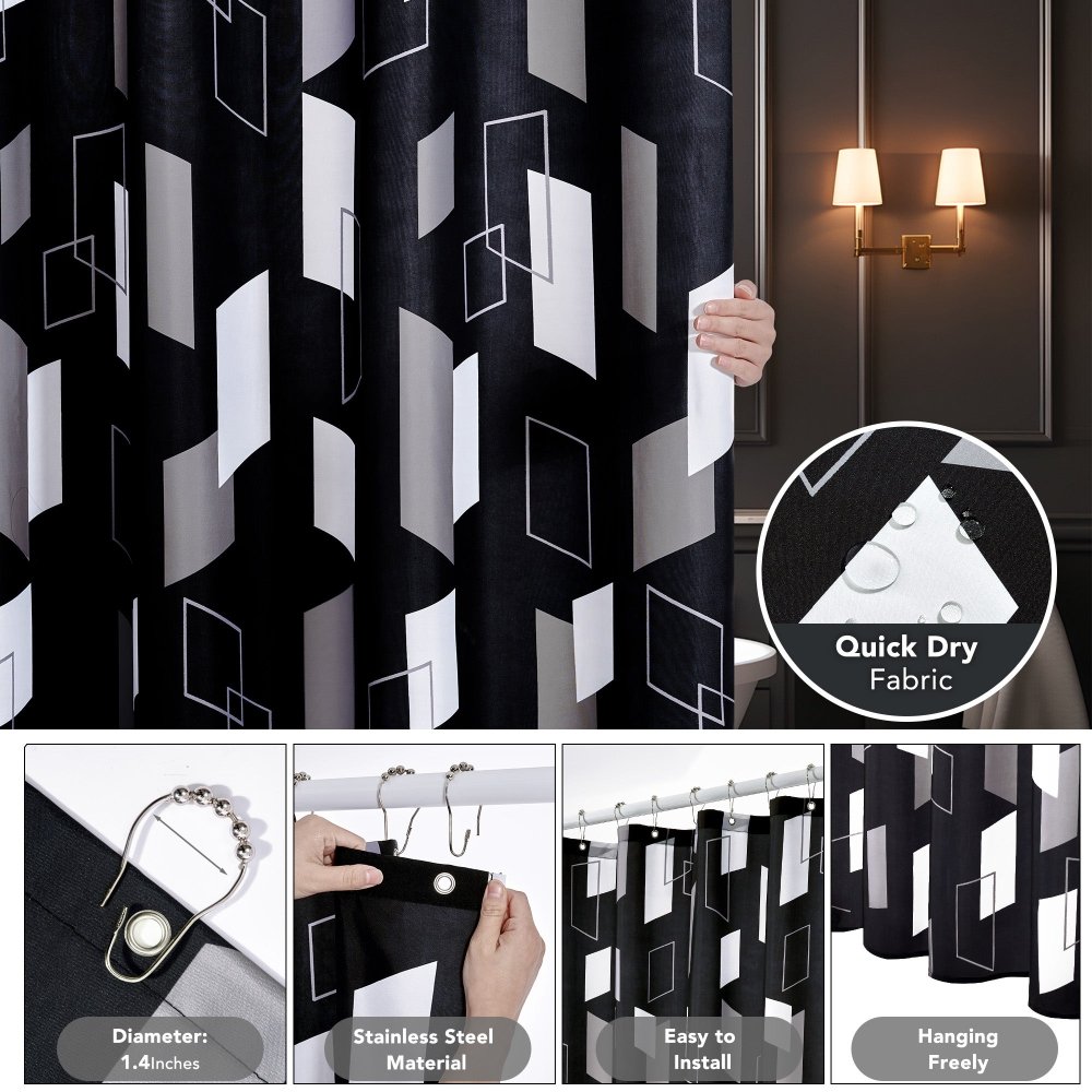 Classic Sheet Shower Curtains