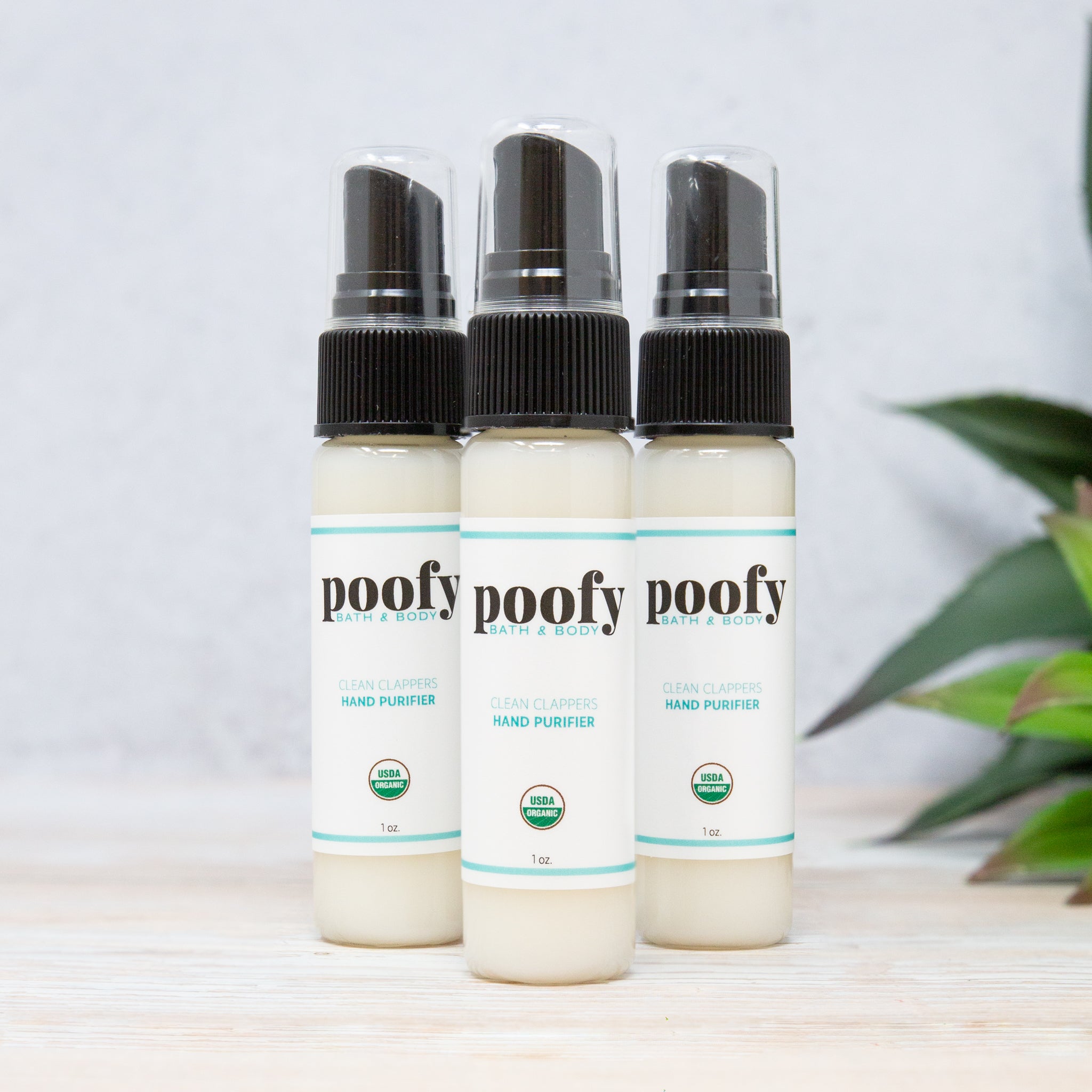 Clean Clappers Hand Purifier Organic 3 pk Travel