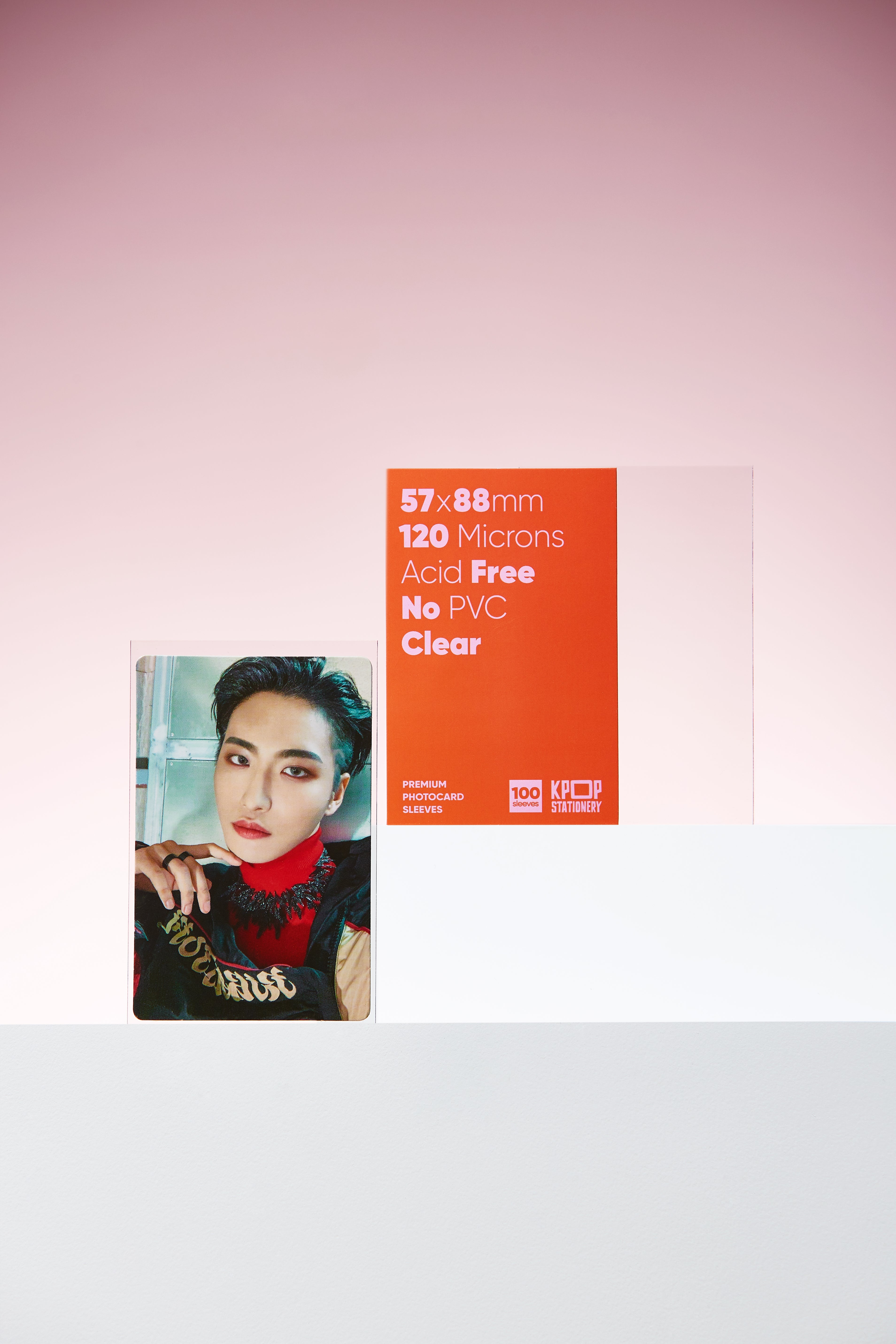 [Thick] Premium Clear Photocard Sleeves, 57 x 88mm