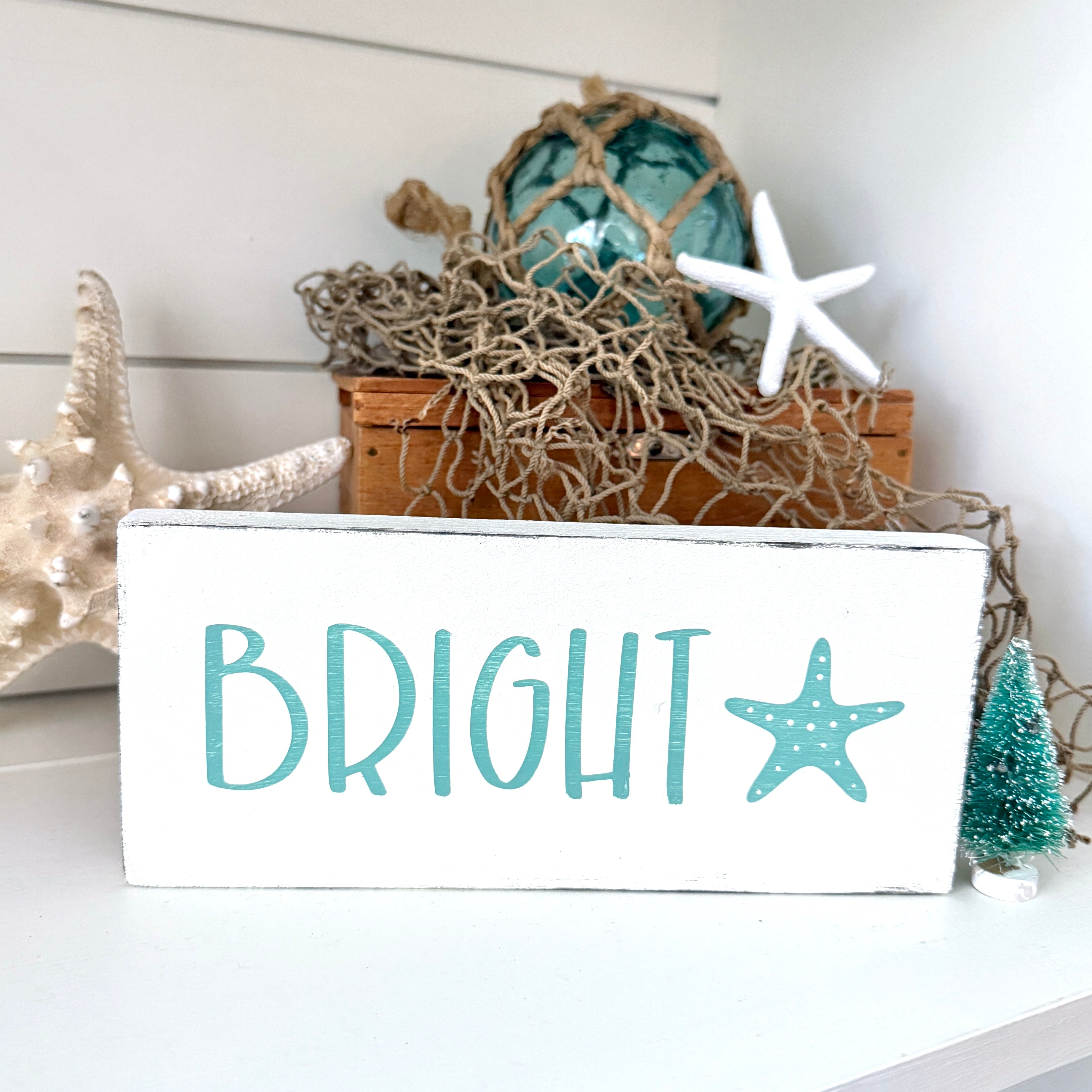 Bright Starfish Sign