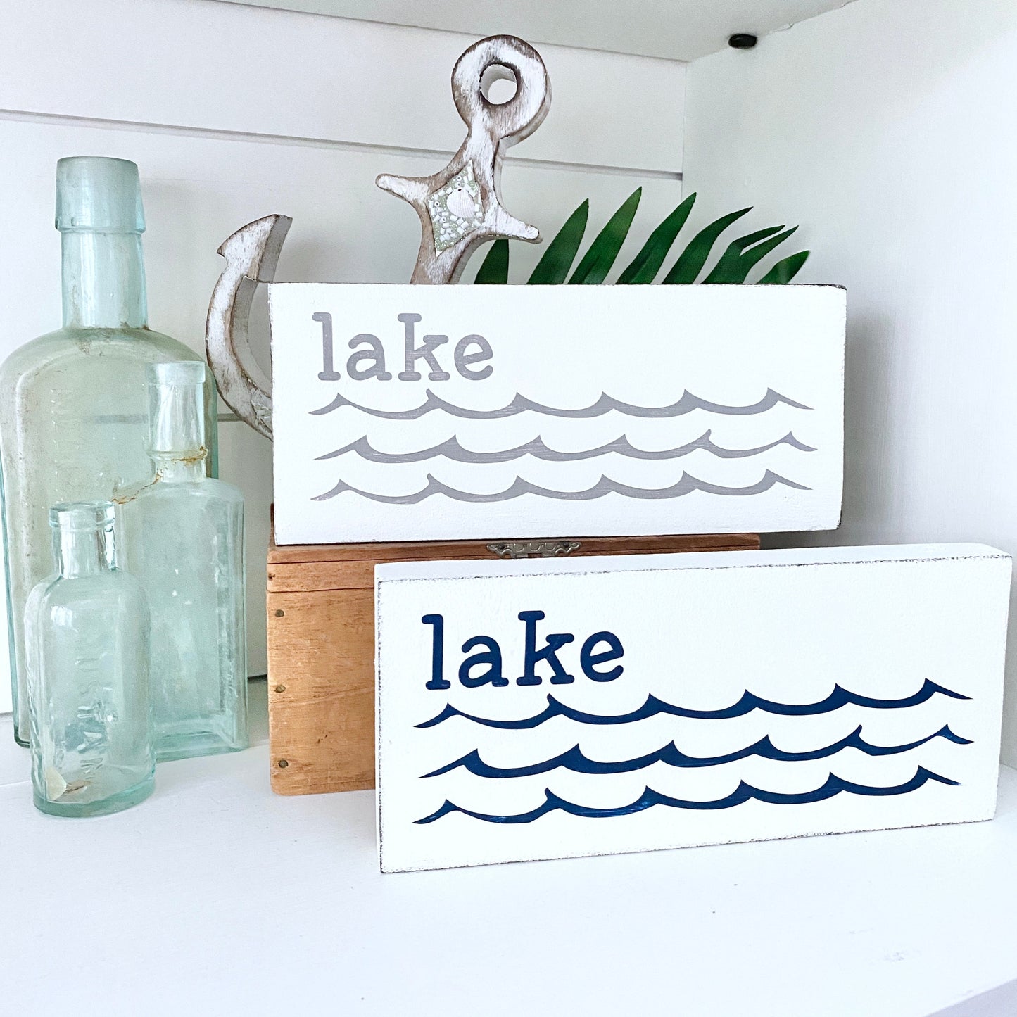 Lake Waves Sign