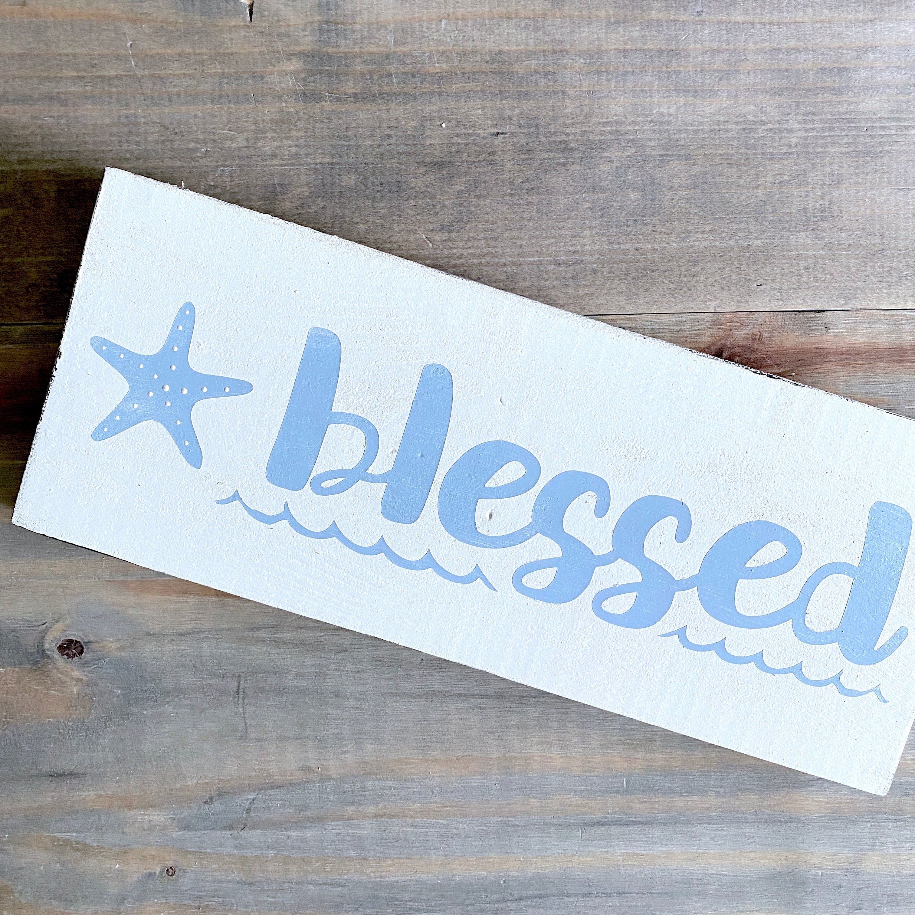 Blessed Starfish Sign