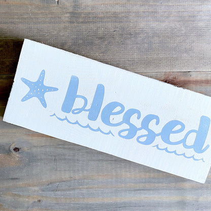 Blessed Starfish Sign