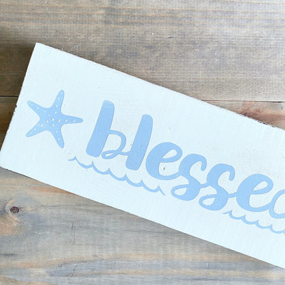 Blessed Starfish Sign