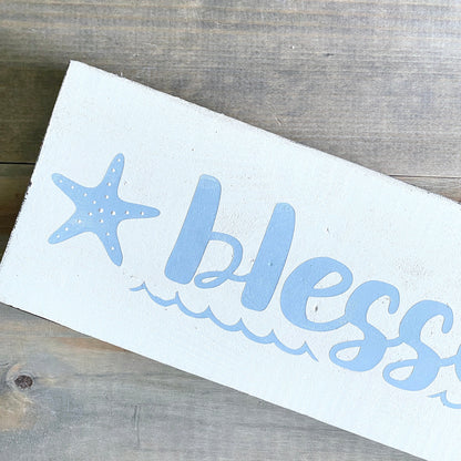 Blessed Starfish Sign
