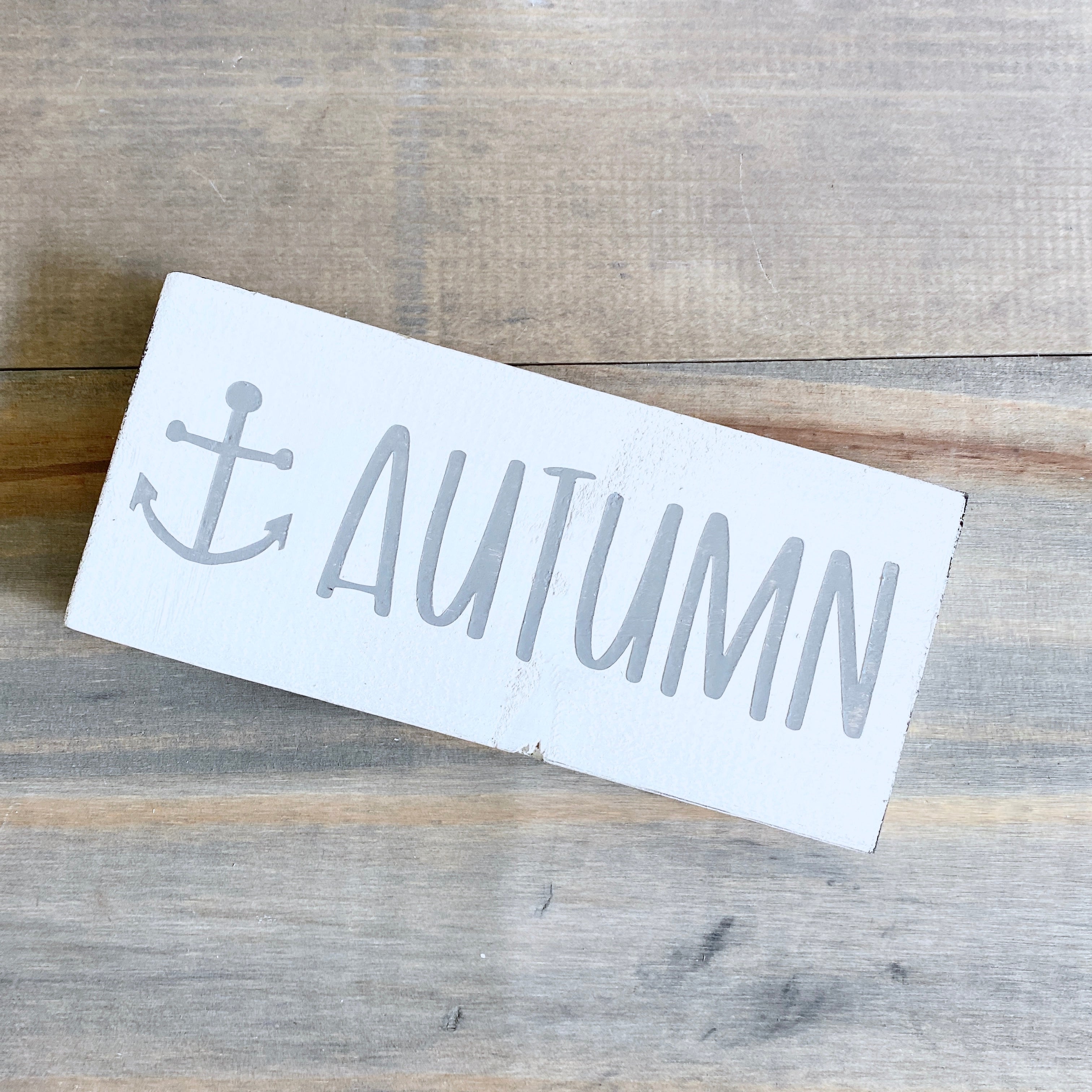 Autumn Anchor Sign