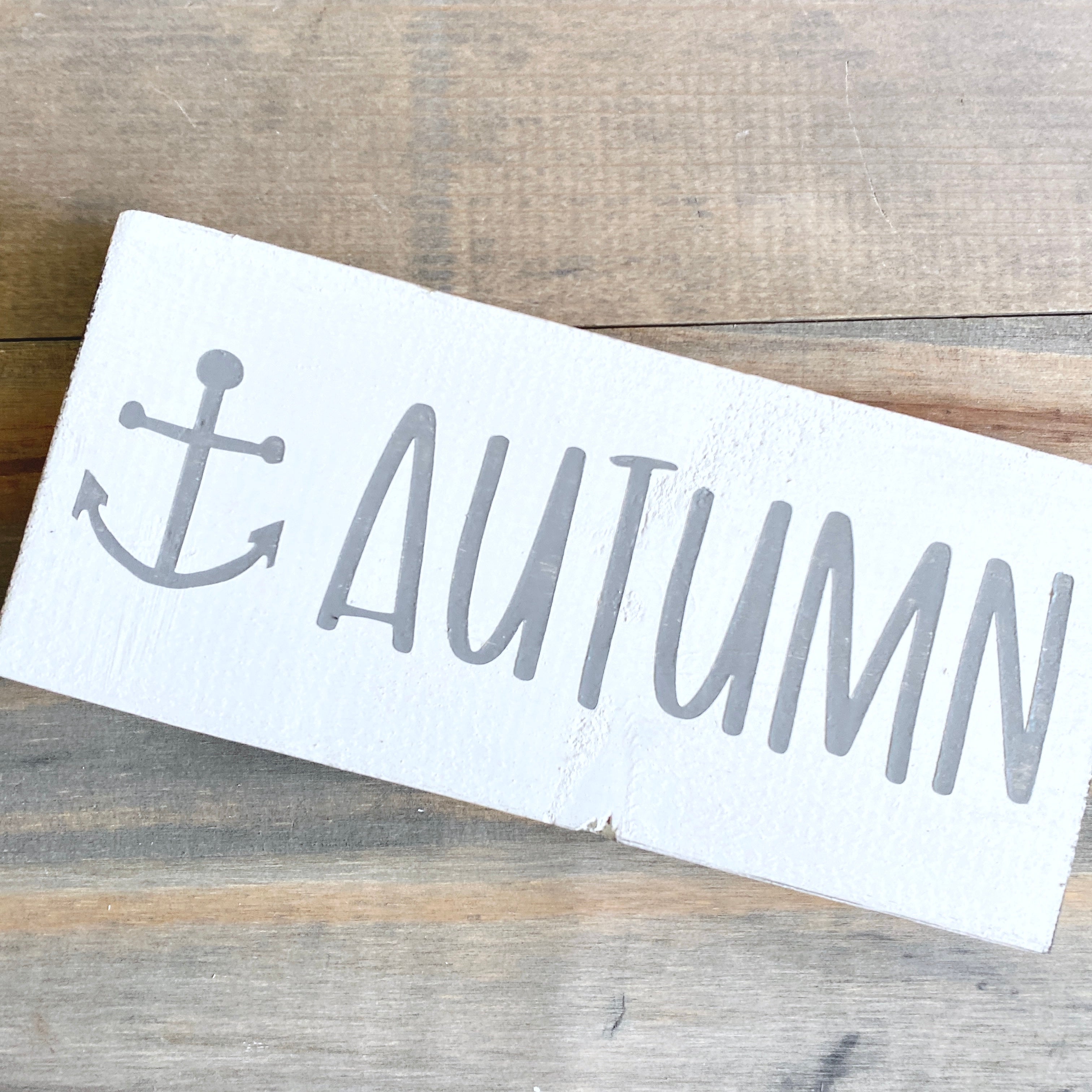 Autumn Anchor Sign