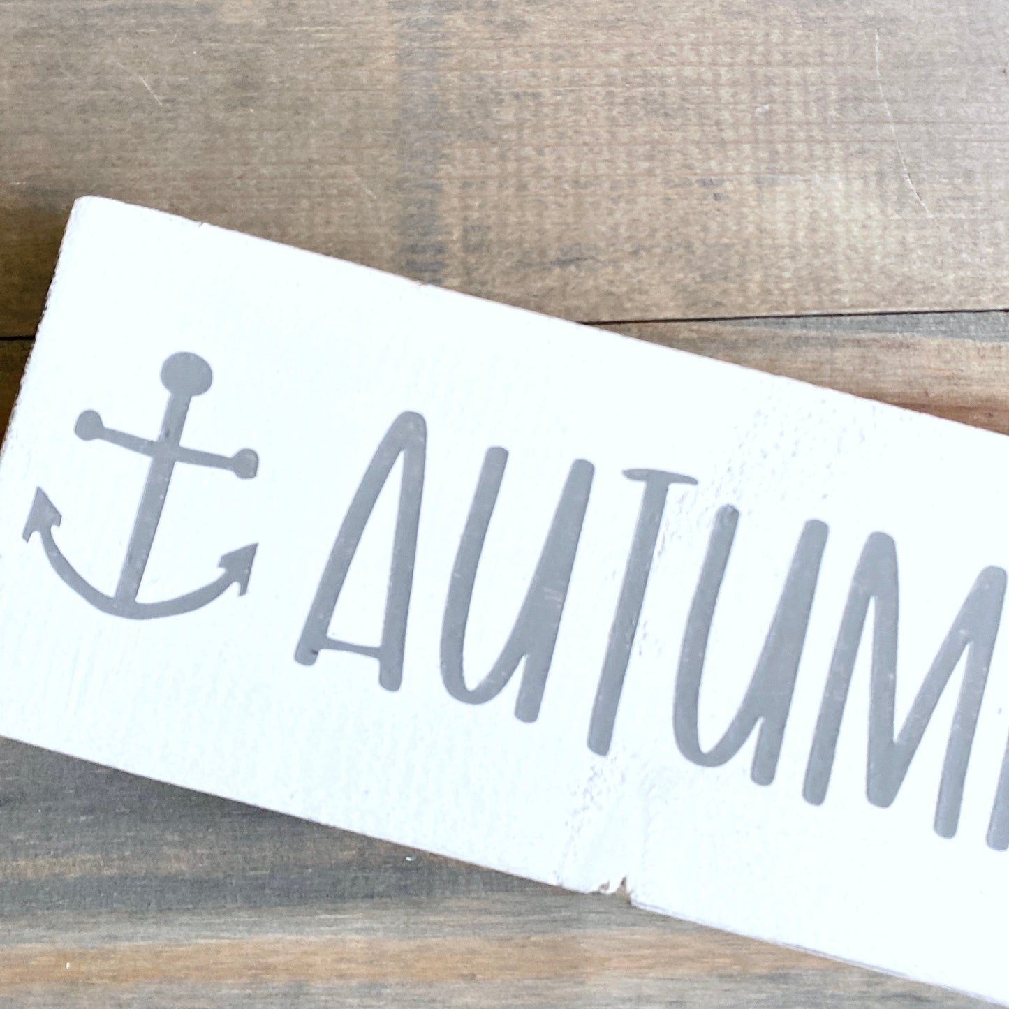 Autumn Anchor Sign