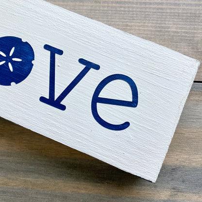Small Love Sand Dollar Sign