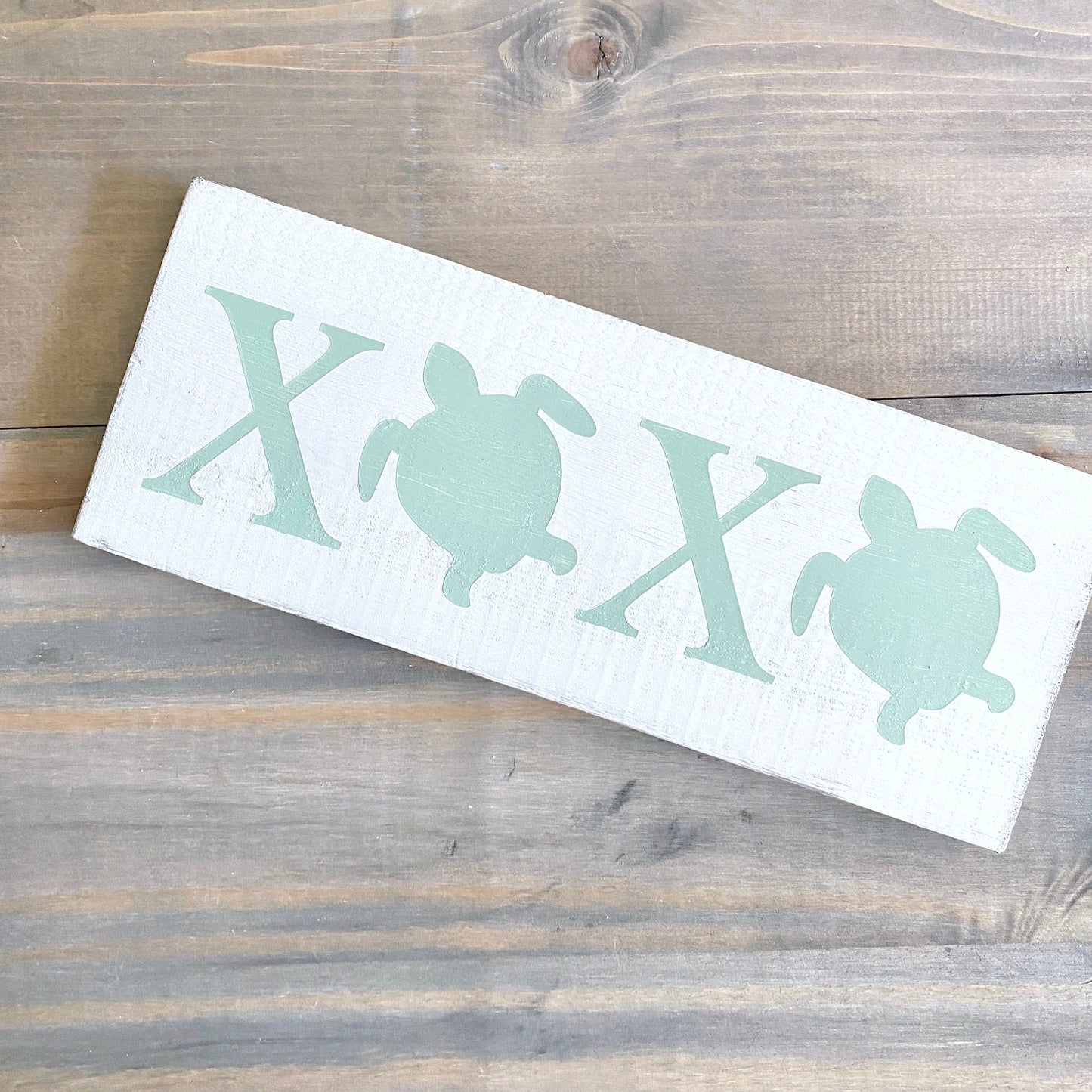 Sea Turtle XOXO Sign