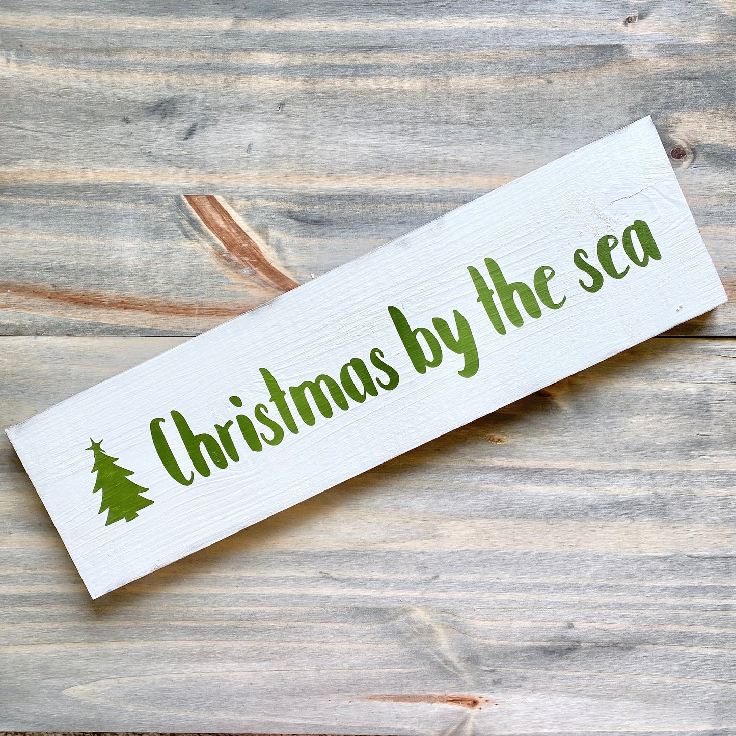 Christmas By The Sea Sign