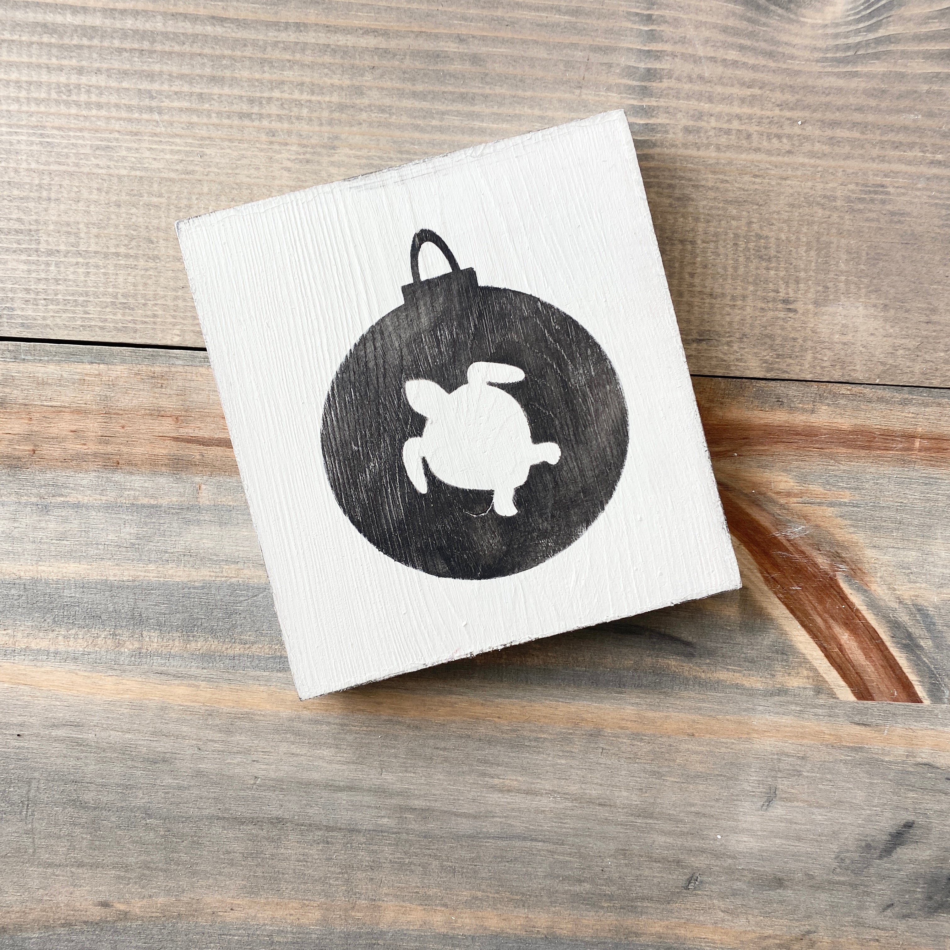 Sea Turtle Ornament Sign