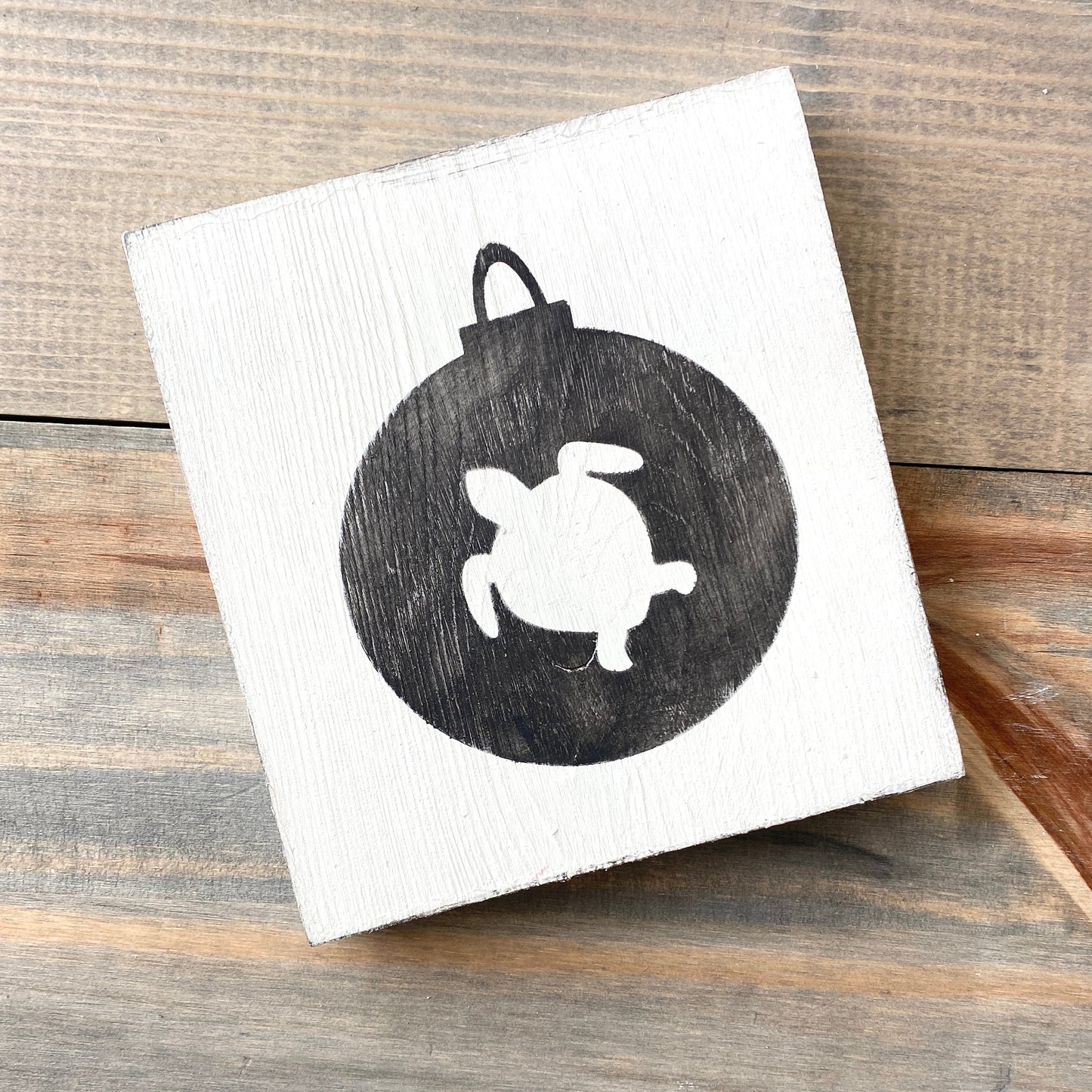 Sea Turtle Ornament Sign