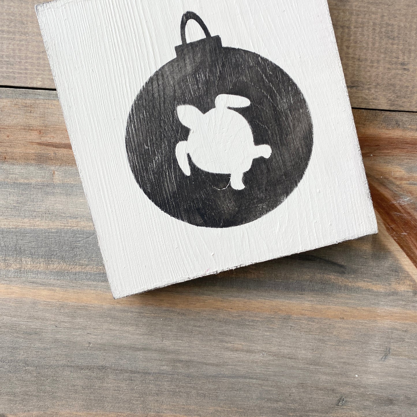 Sea Turtle Ornament Sign