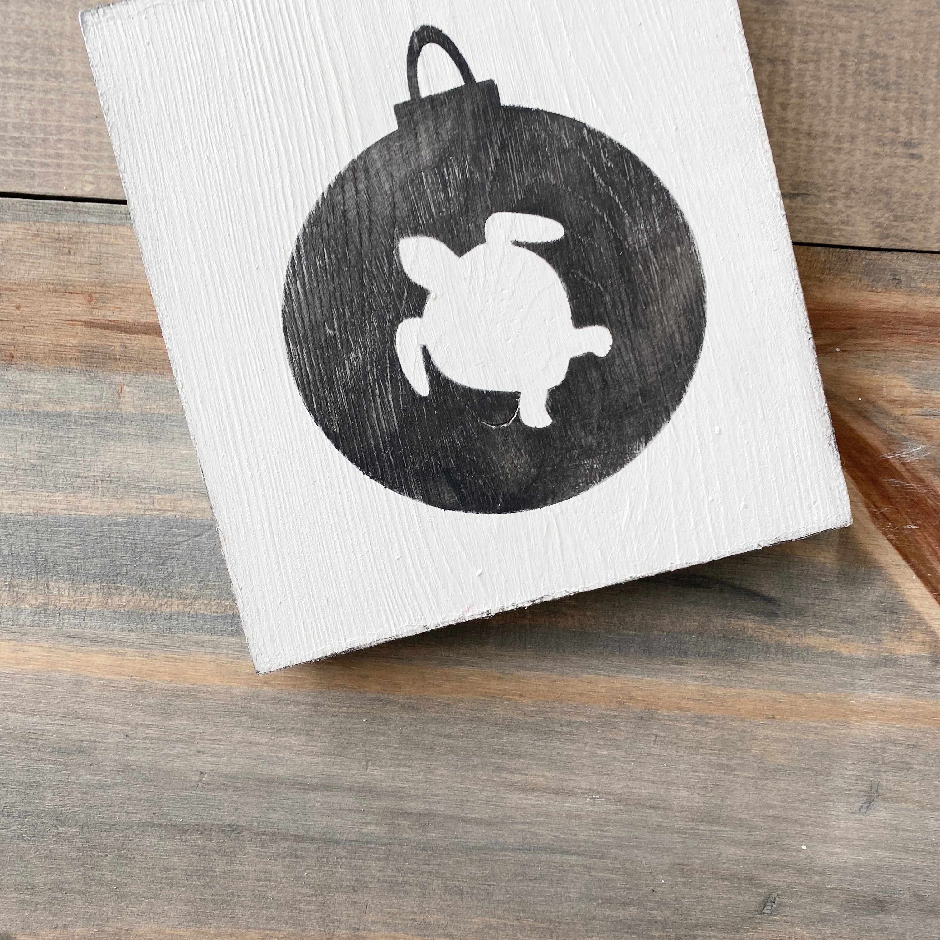 Sea Turtle Ornament Sign