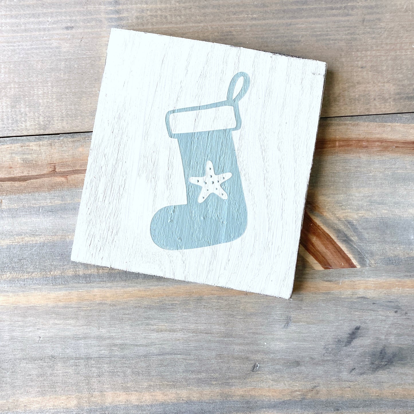 Starfish Stocking Sign
