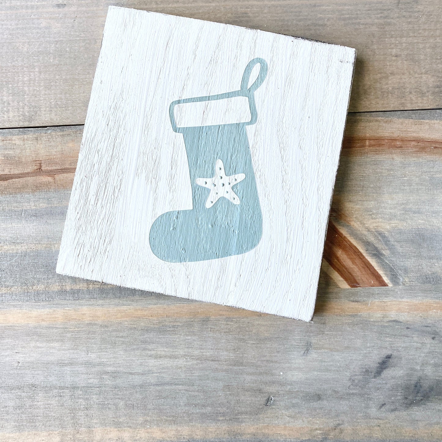 Starfish Stocking Sign