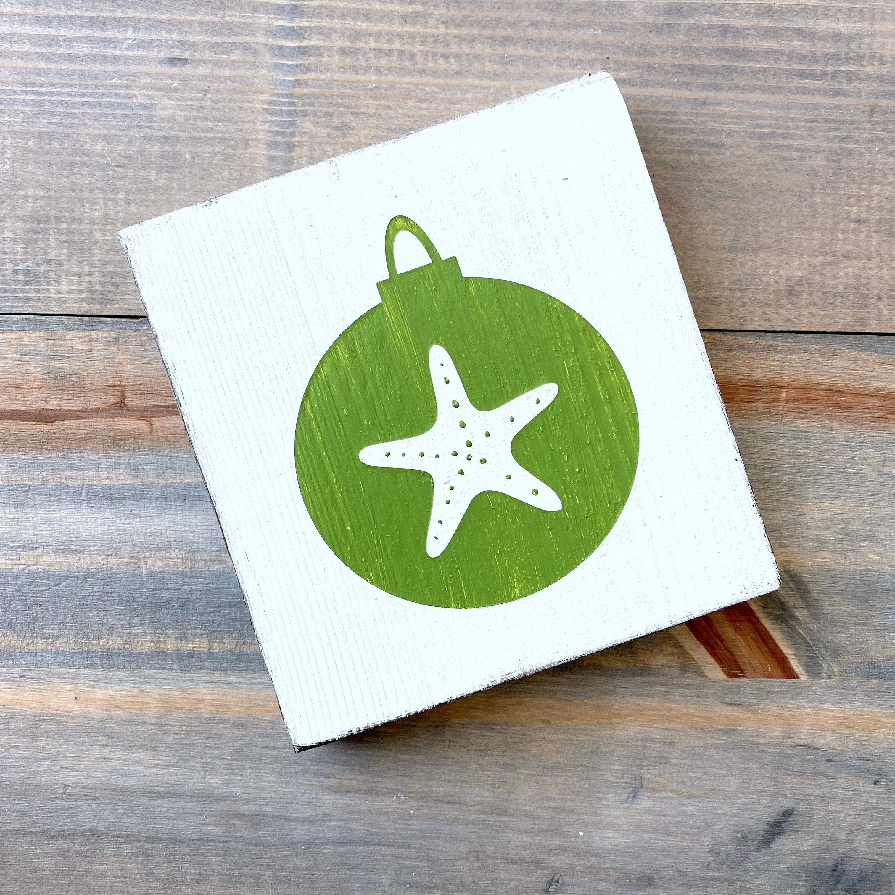 Starfish Ornament Sign