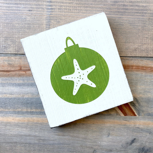 Starfish Ornament Sign