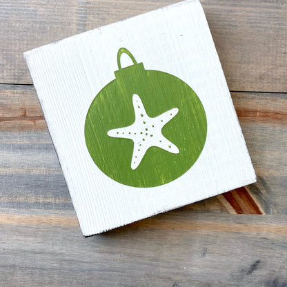 Starfish Ornament Sign