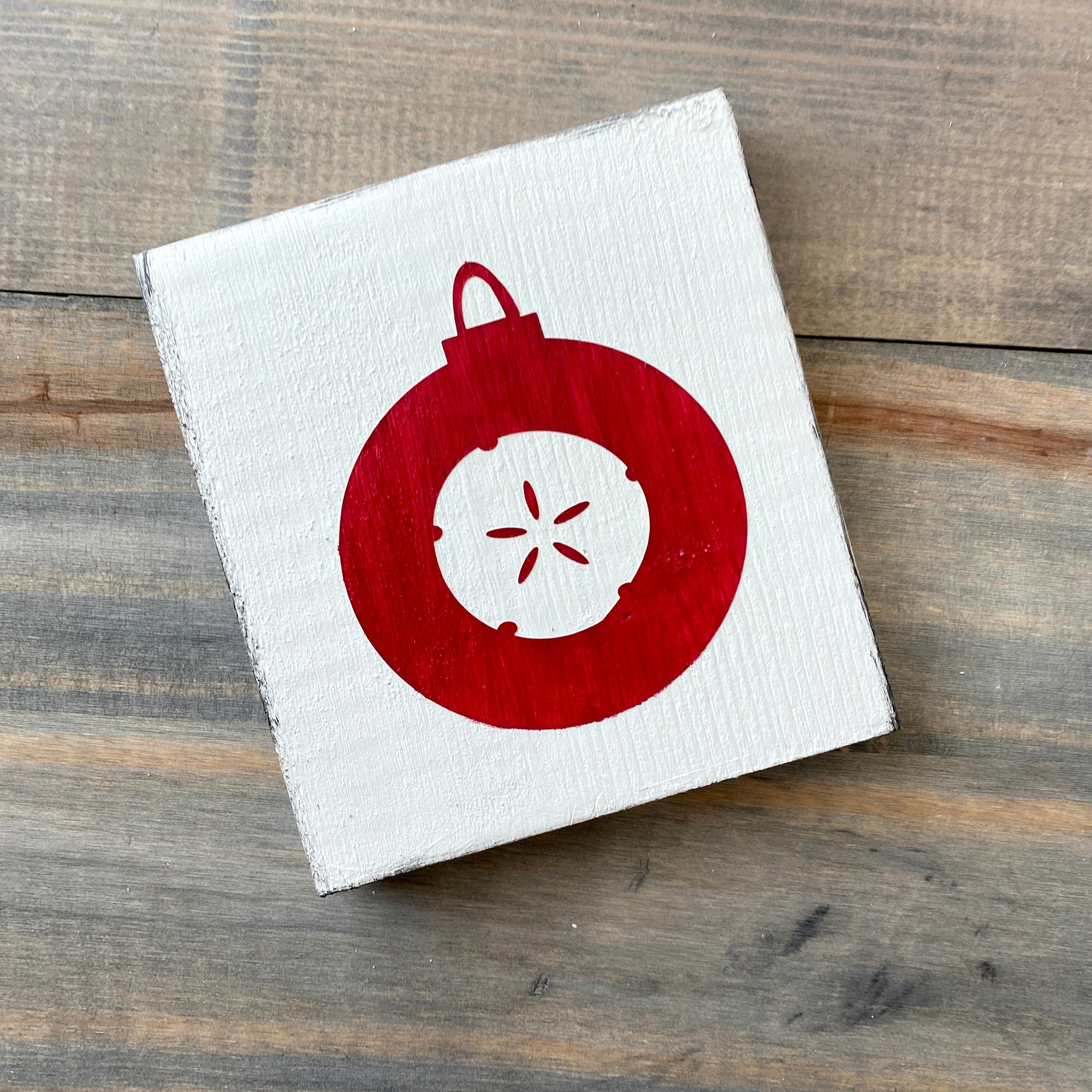 Sand Dollar Ornament Sign
