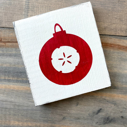 Sand Dollar Ornament Sign