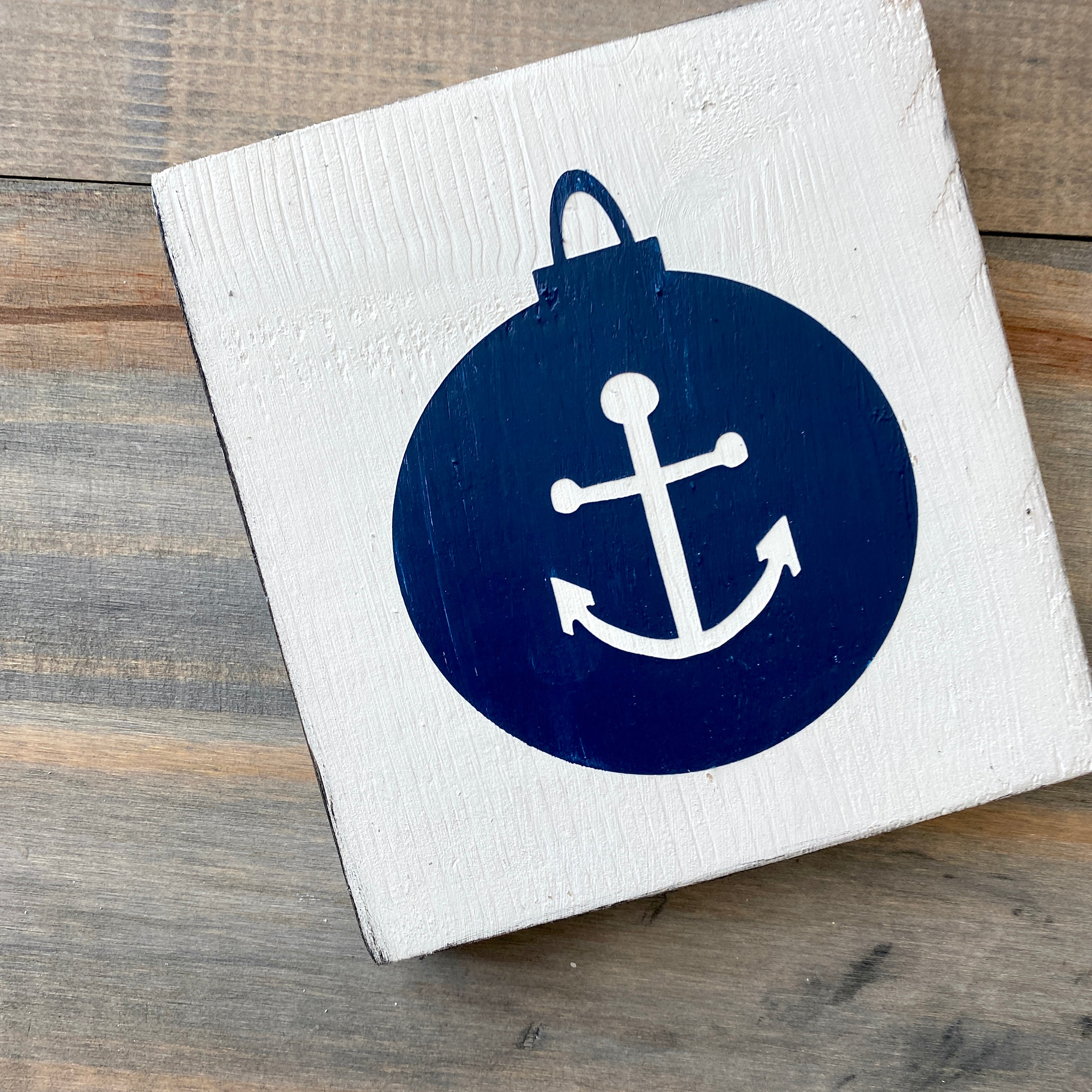 Anchor Ornament Sign
