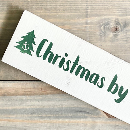 Christmas By The Lake Sign