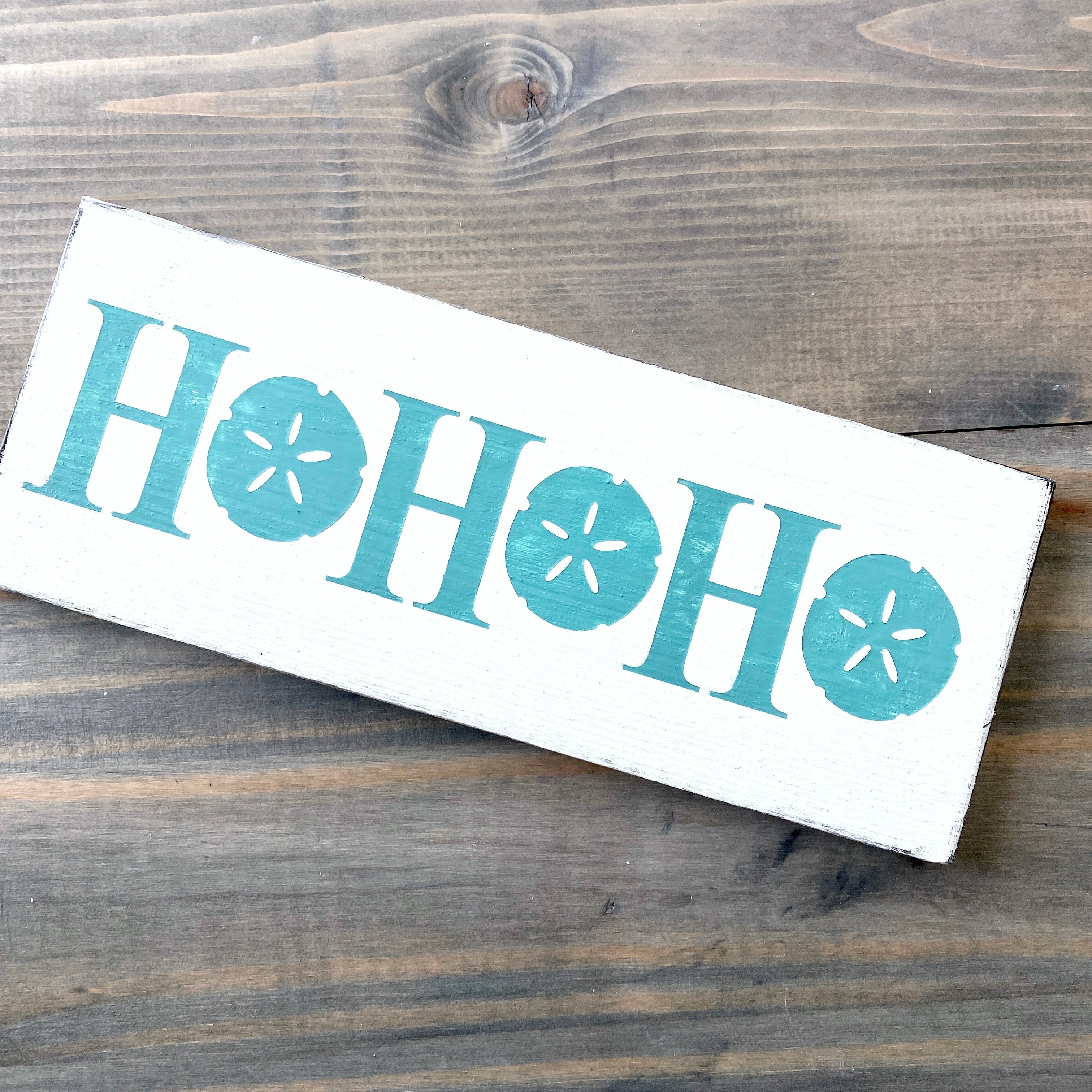 Ho Ho Ho Sand Dollar Sign