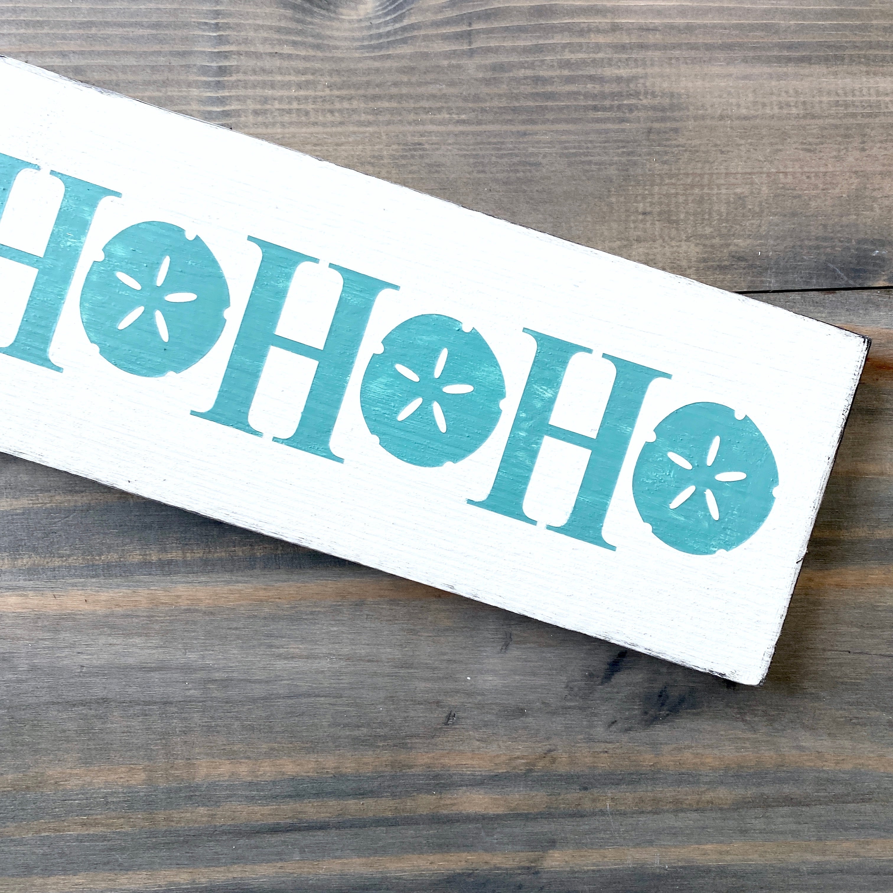 Ho Ho Ho Sand Dollar Sign