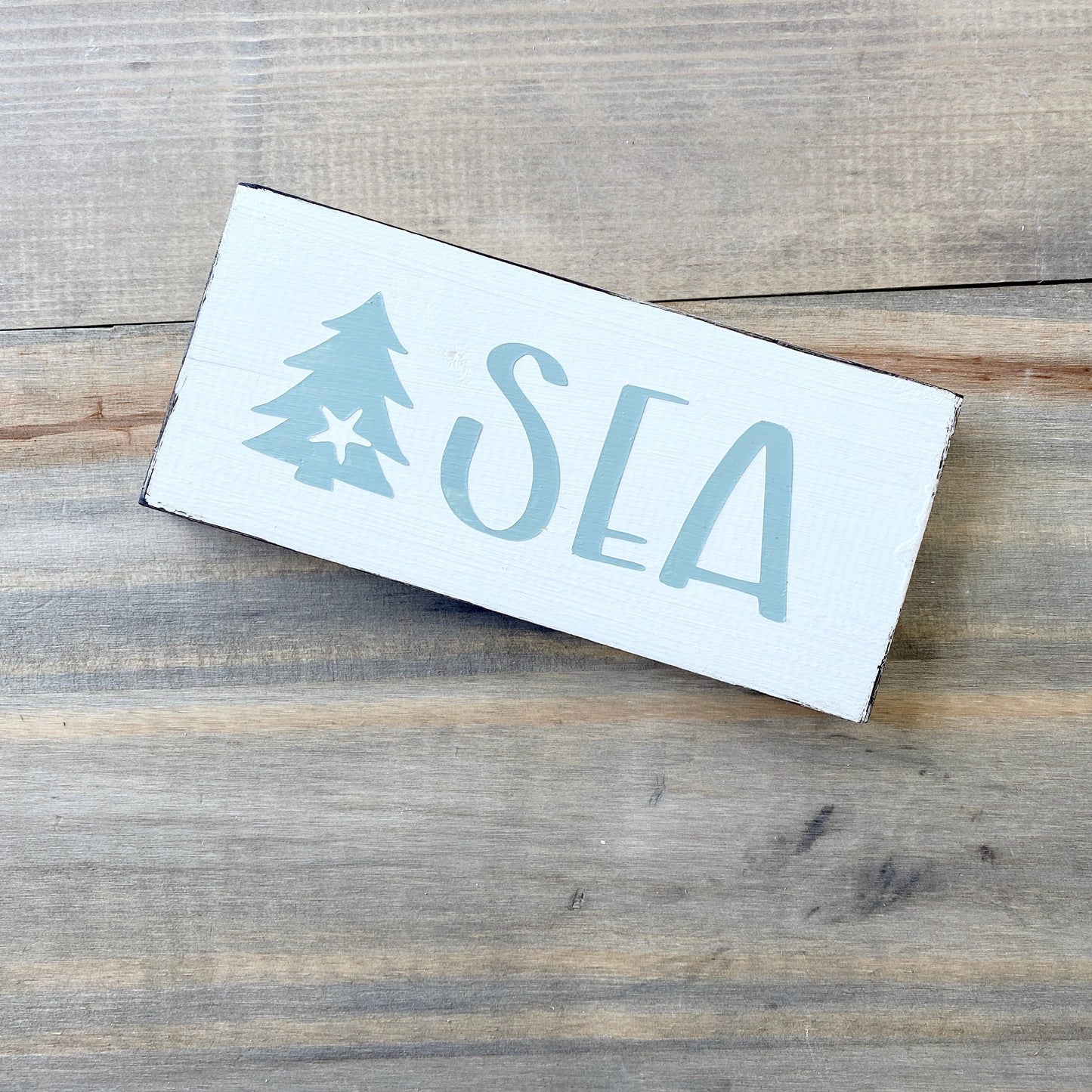 Sea Christmas Sign